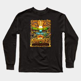 psychedelic electronic Long Sleeve T-Shirt